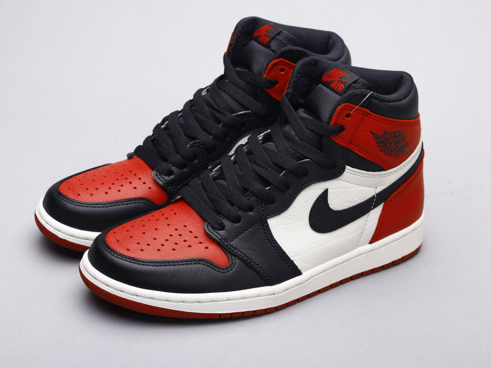 Ezyycart Bags AJ1 black red toe