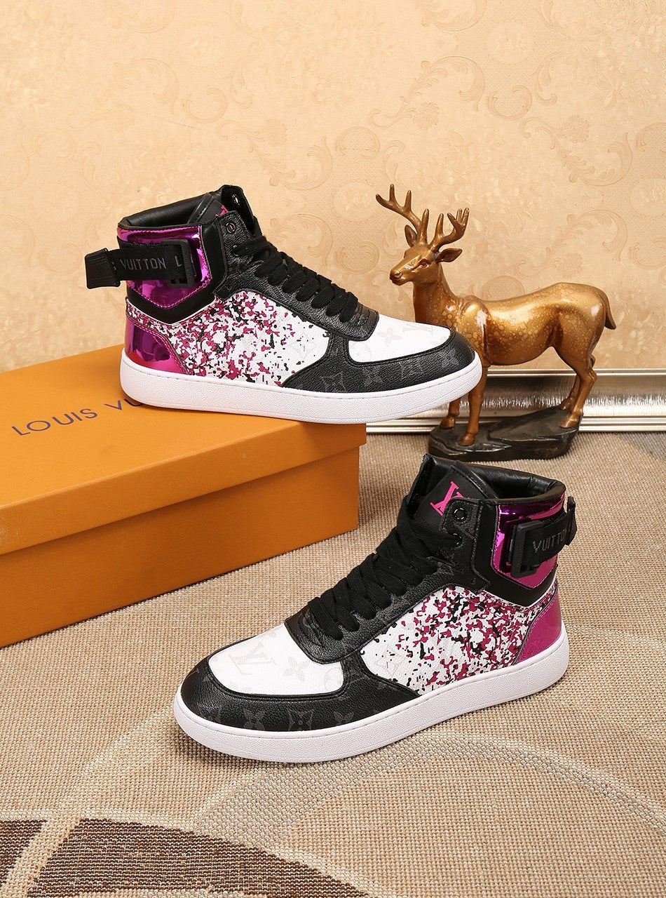 Anum Bags LUV Rivoli High Pink Sneaker
