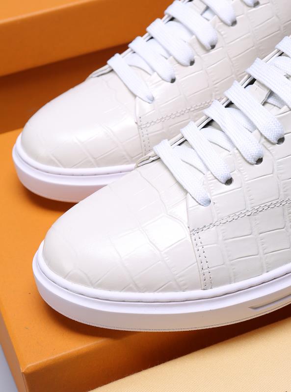 Anum Bags LUV Alligator White Sneaker