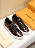 Anum Bags LUV Low Monogram Brown Breathable Sneaker
