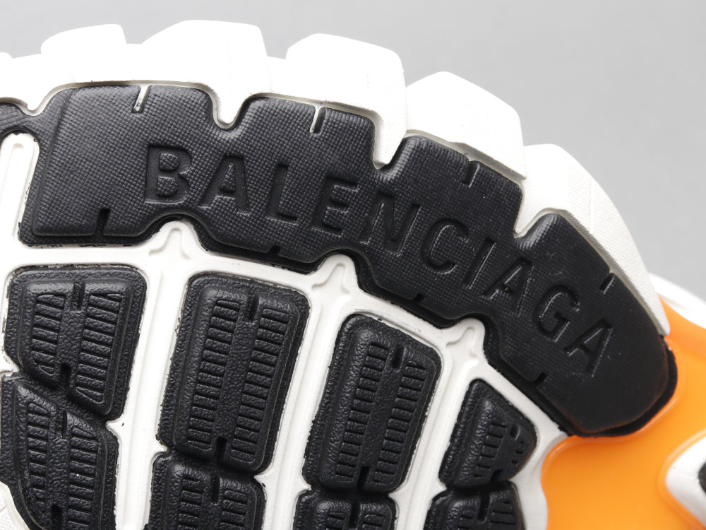 Ezyycart Bags Bla Track Orange White Sneaker