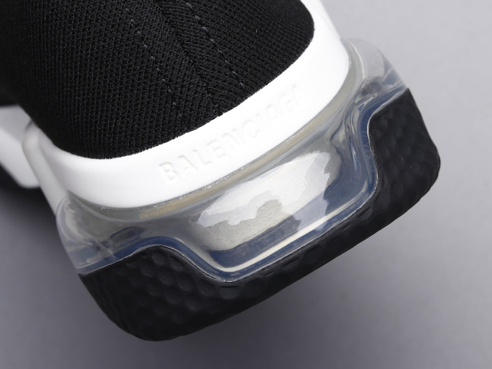 Ezyycart Bags Bla Socks Shoes Black and White Sneaker