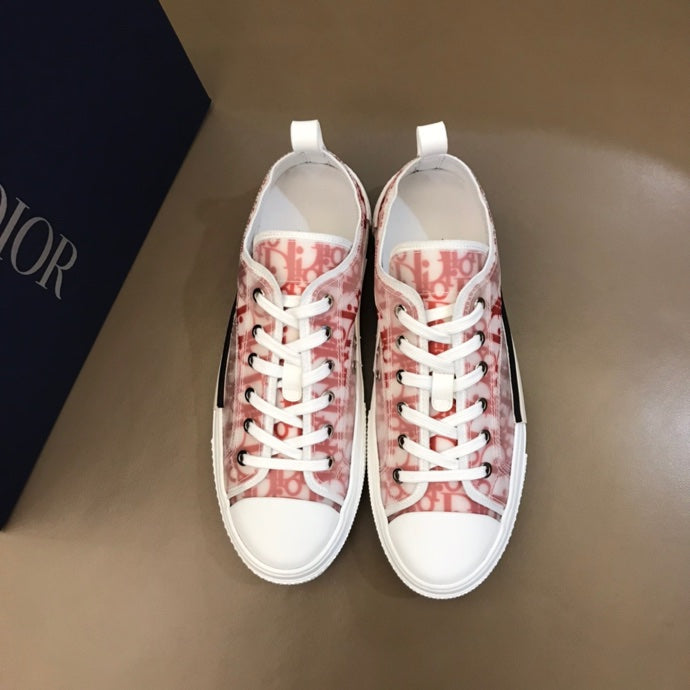 Anum Bags DIR B23 Red Oblique LOW-TOP SNEAKER