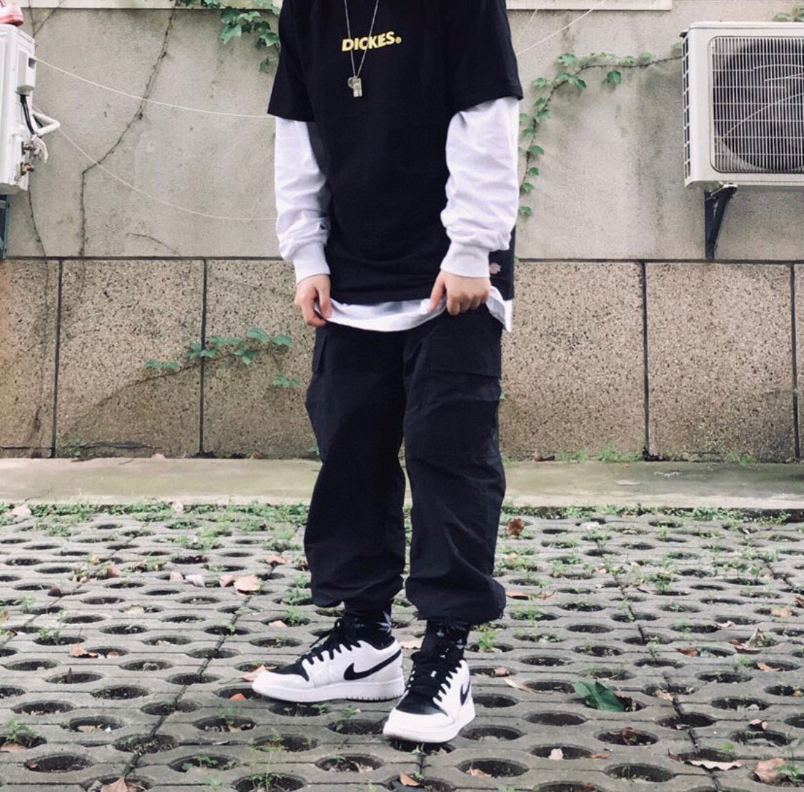 Ezyycart Bags AJ1 low black and white panda