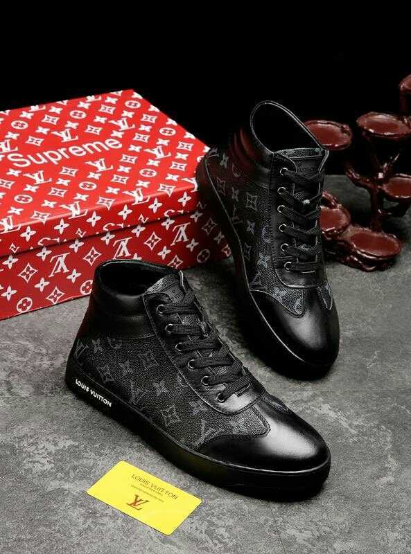 Anum Bags LUV HIgh Top Black Sneaker