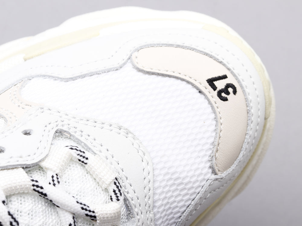 Ezyycart Bags Bla Triple S Pure White Sneaker