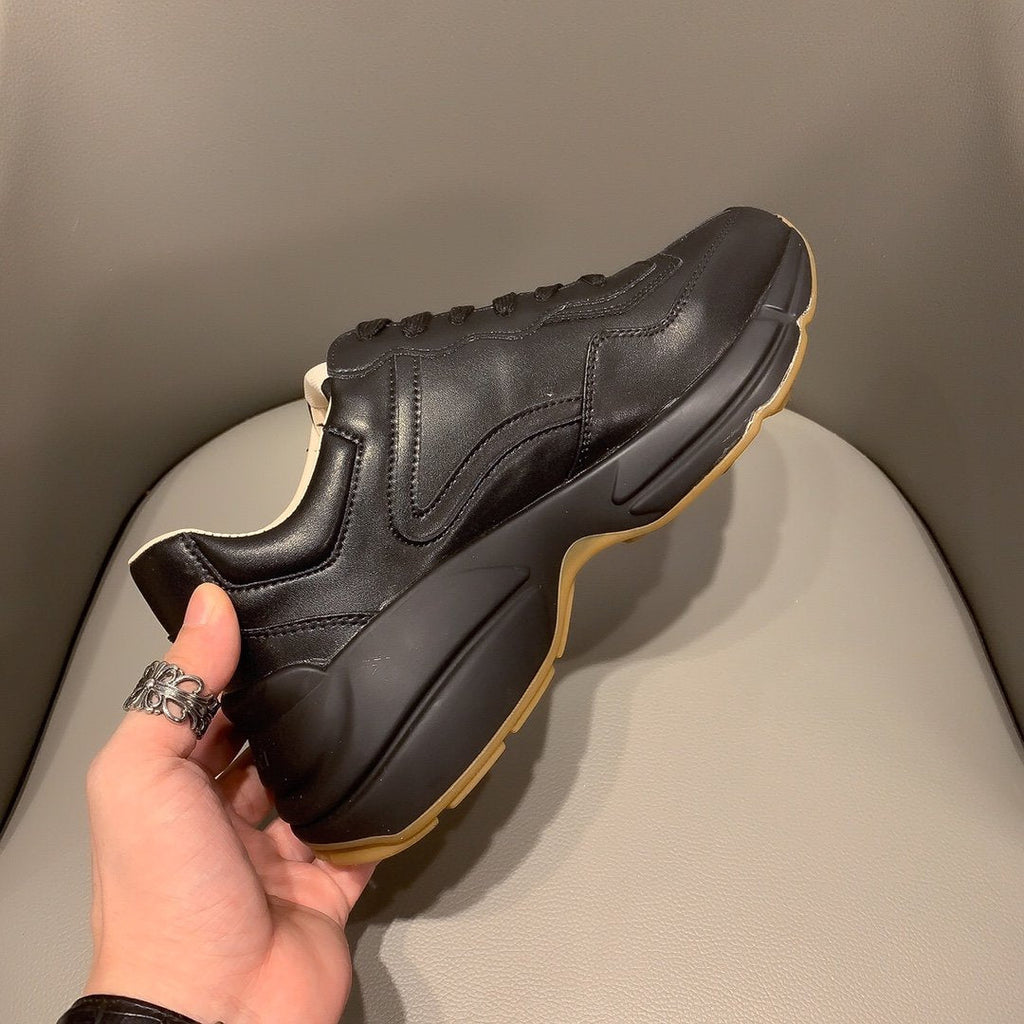 Ezyycart Bags MO-GCI RHYTON VINTAGE TRAINER BLACK SNEAKER 145