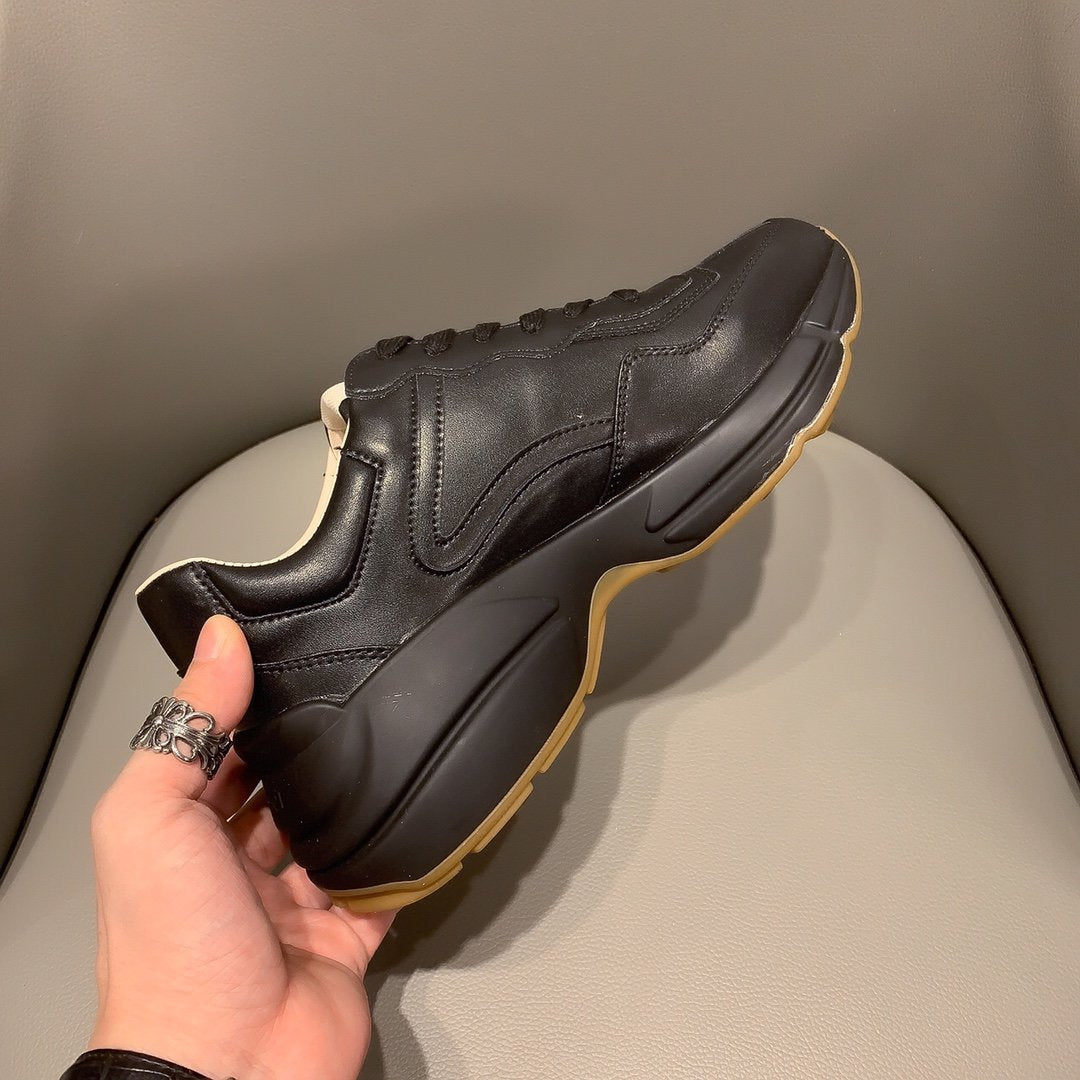 Ezyycart Bags MO-GCI RHYTON VINTAGE TRAINER BLACK SNEAKER 145