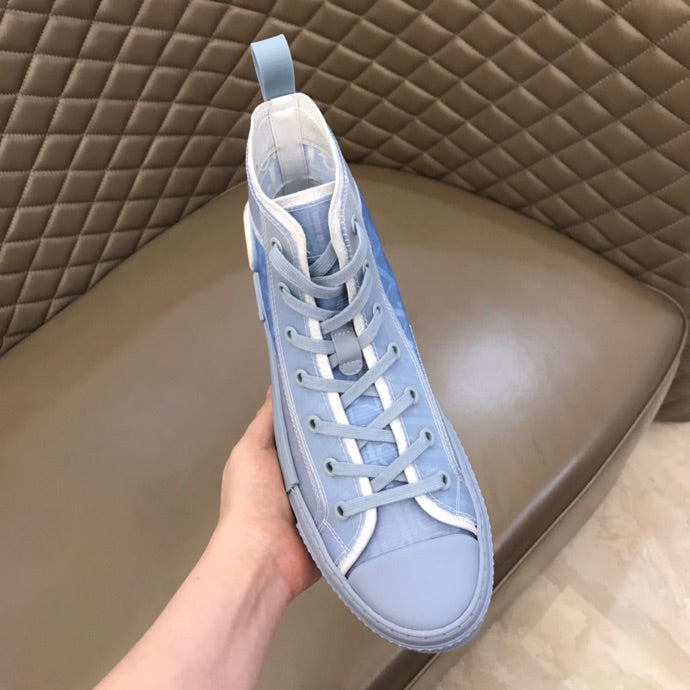 Anum Bags DIR B23 BLUE HIGH-TOP SNEAKER
