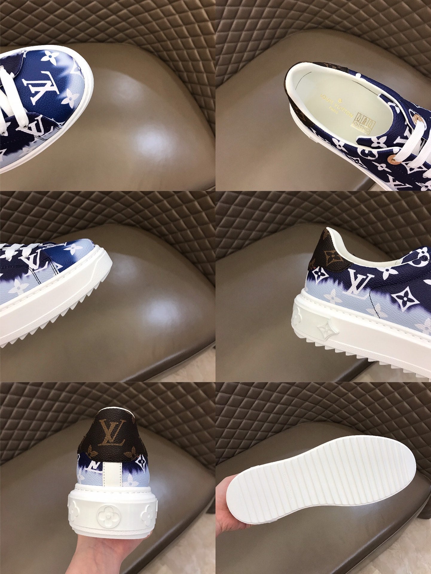 Anum Bags LUV Casual Low Blue Sneaker