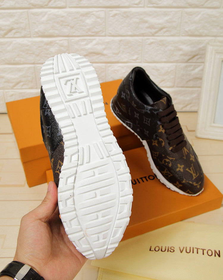 Anum Bags LUV Monogram Denim Brown Sneaker