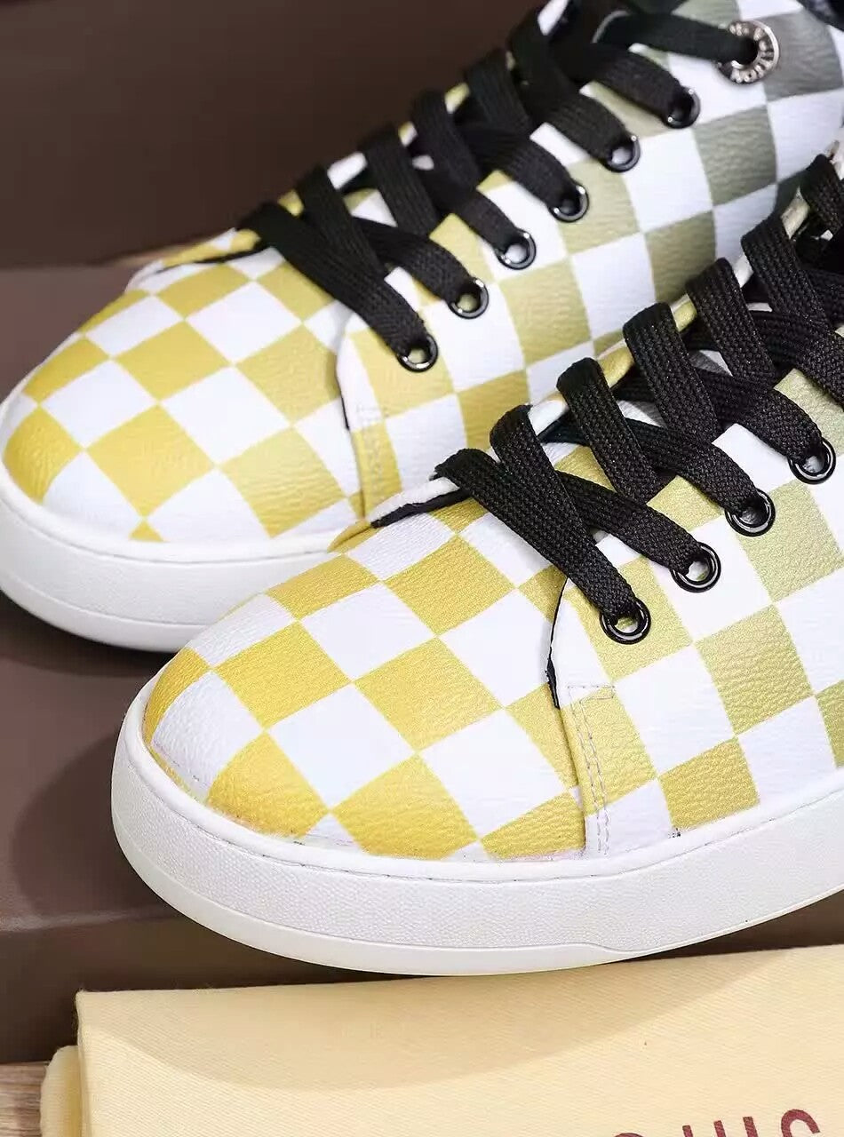 Anum Bags LUV Black And Yellow Sneaker
