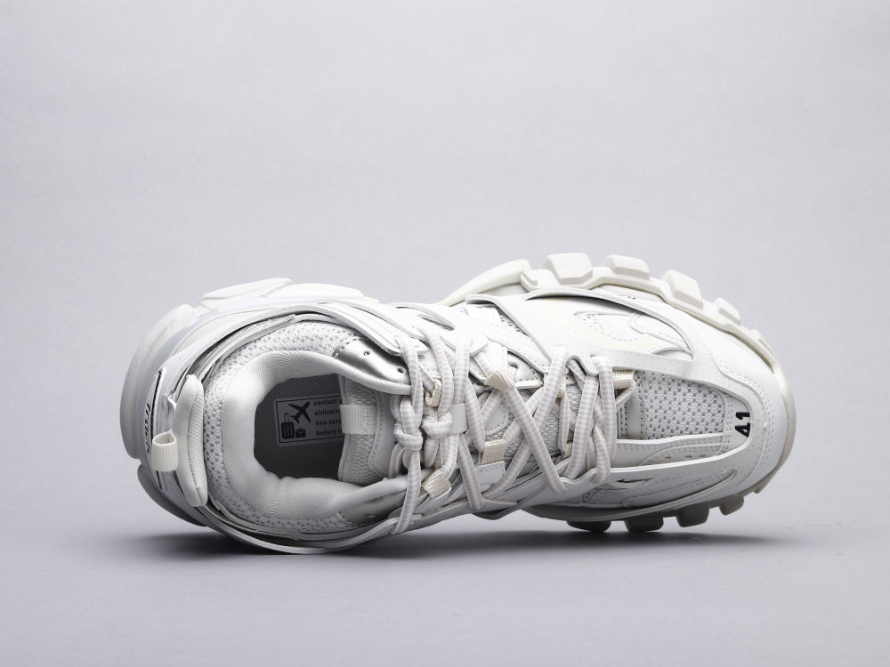 Ezyycart Bags Bla Track LED White Sneaker