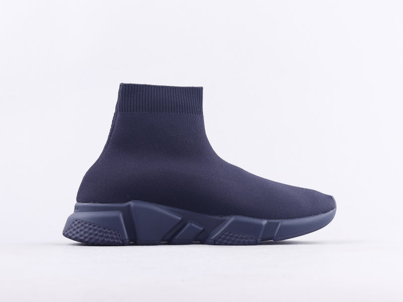 Ezyycart Bags Bla Socks And Shoes Pure Black Sneaker