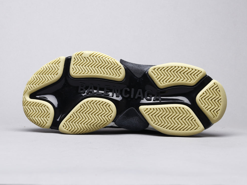 Ezyycart Bags Bla Triple-S Black And White Sneaker