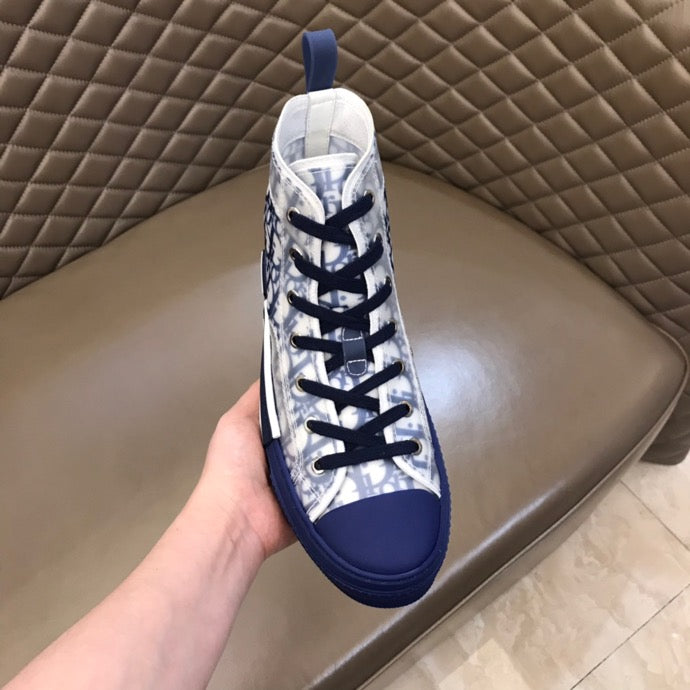 Anum Bags DIR B23 Blue HIGH-TOP SNEAKER