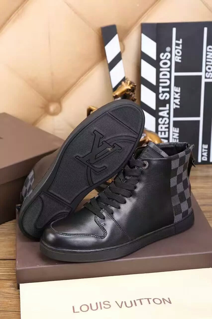 Anum Bags LUV HIgh Top Black Sneaker