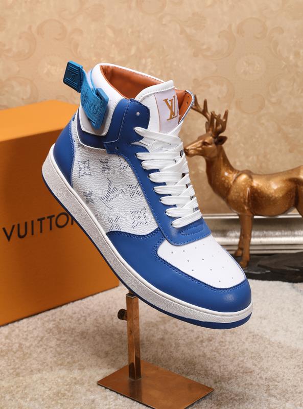 Anum Bags LUV Rivoli High Blue Sneaker