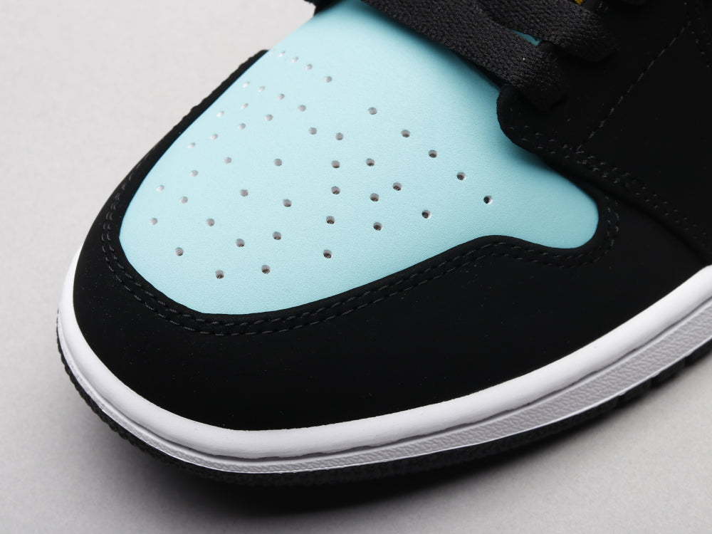 Ezyycart Bags AJ1 Black, blue and yellow stitching
