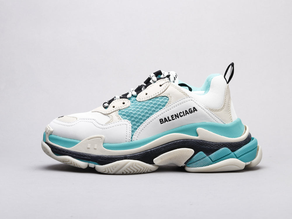 Ezyycart Bags Bla Triple S Tiffany Green Sneaker