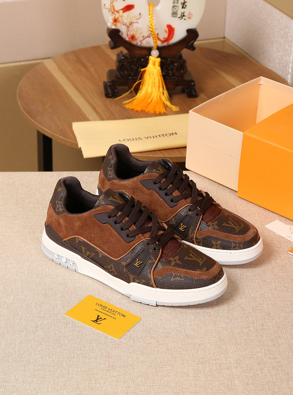 Anum Bags LUV Traners Vert Brown Sneaker