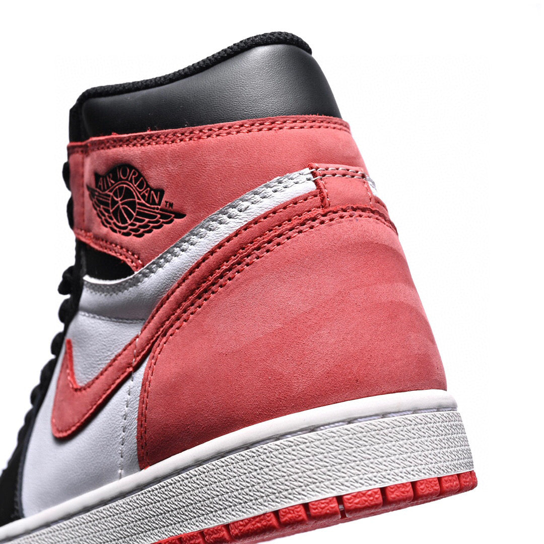 Ezyycart Bags AJ1 High Six Crowns Black and Red