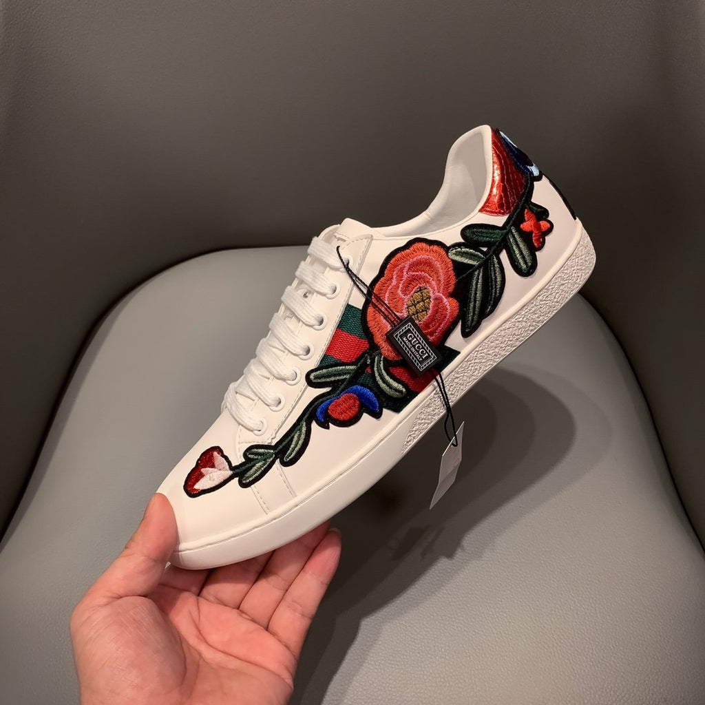 Ezyycart Bags MO-GCI Wmns Ace Embroidered 'Floral' SNEAKER 121