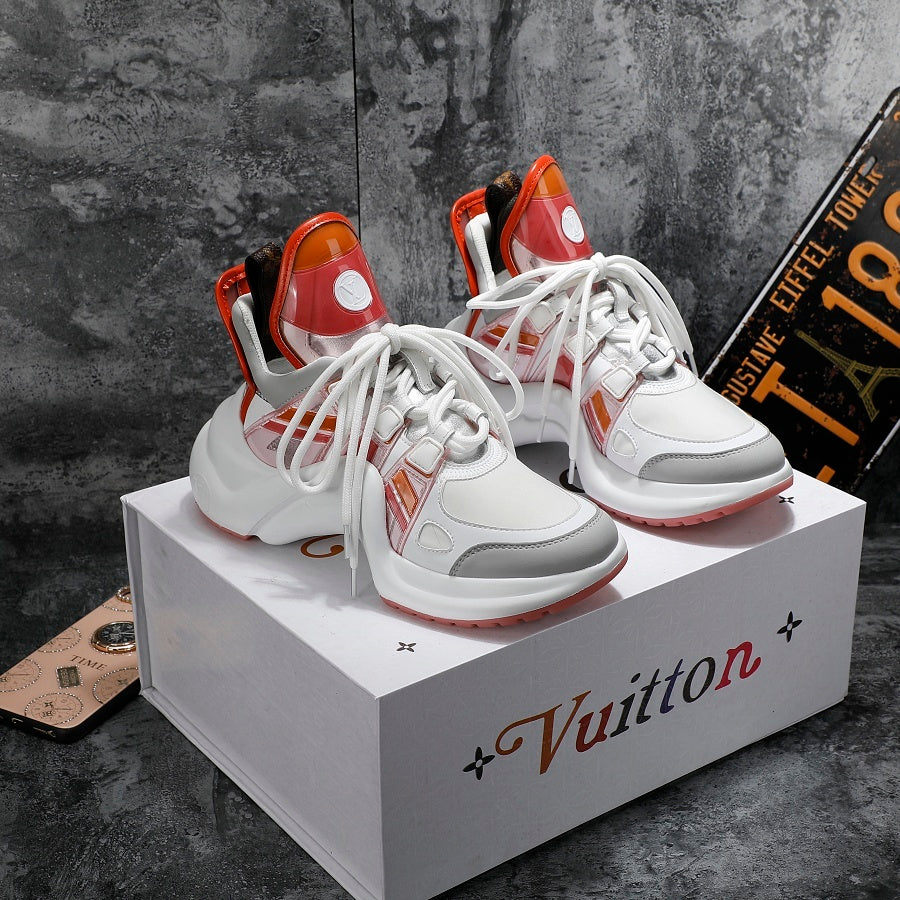 Anum Bags LUV Archlight White Orange Sneaker