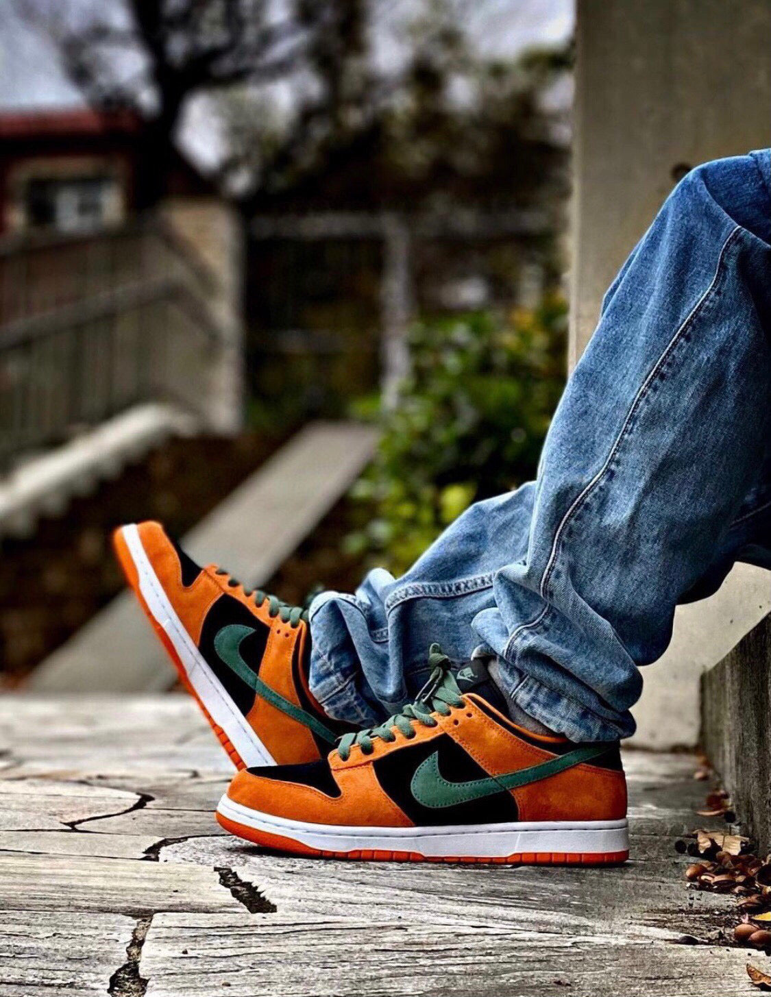 Ezyycart Bags NKE Dunk Ceramic Black Orange