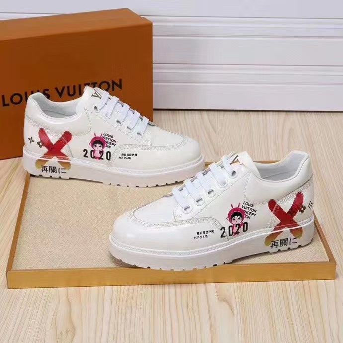Anum Bags LUV Traners Vert White Sneaker