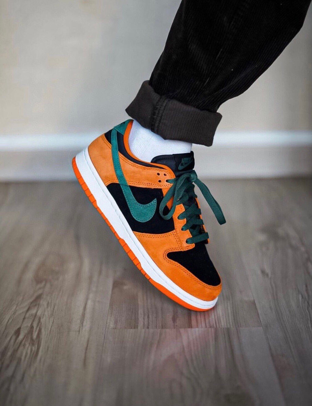Ezyycart Bags NKE Dunk Ceramic Black Orange