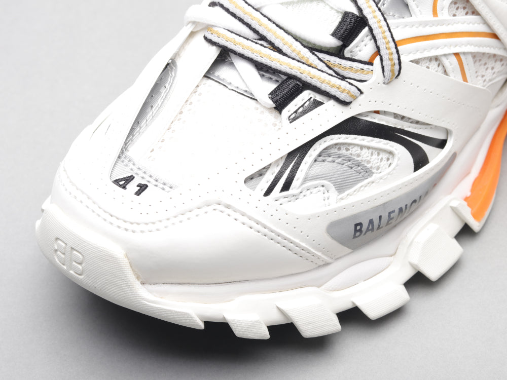 Ezyycart Bags Bla Track Orange White Sneaker