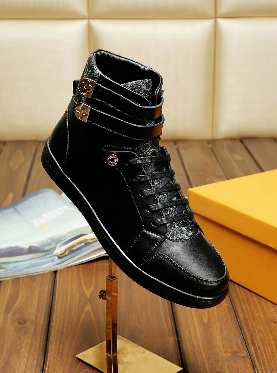 Anum Bags LUV HIgh Top Black Sneaker
