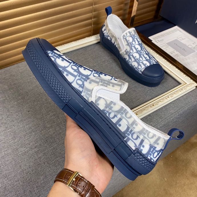 Anum Bags DIR B23 Slip Blue LOW-TOP SNEAKER