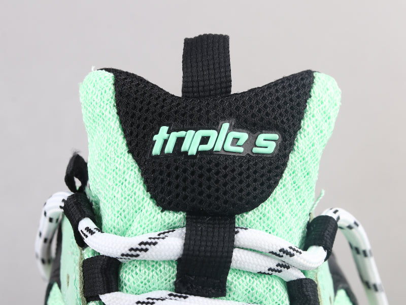 Ezyycart Bags Bla Triple S Yellow Green Sneaker