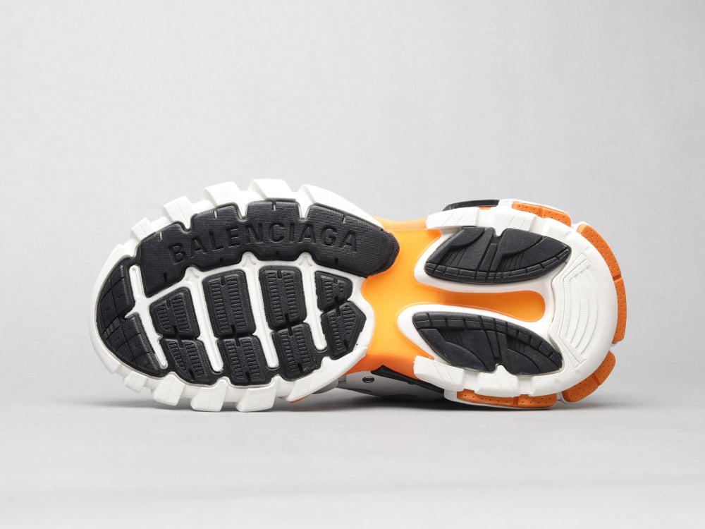 Ezyycart Bags Bla Track Orange White Sneaker
