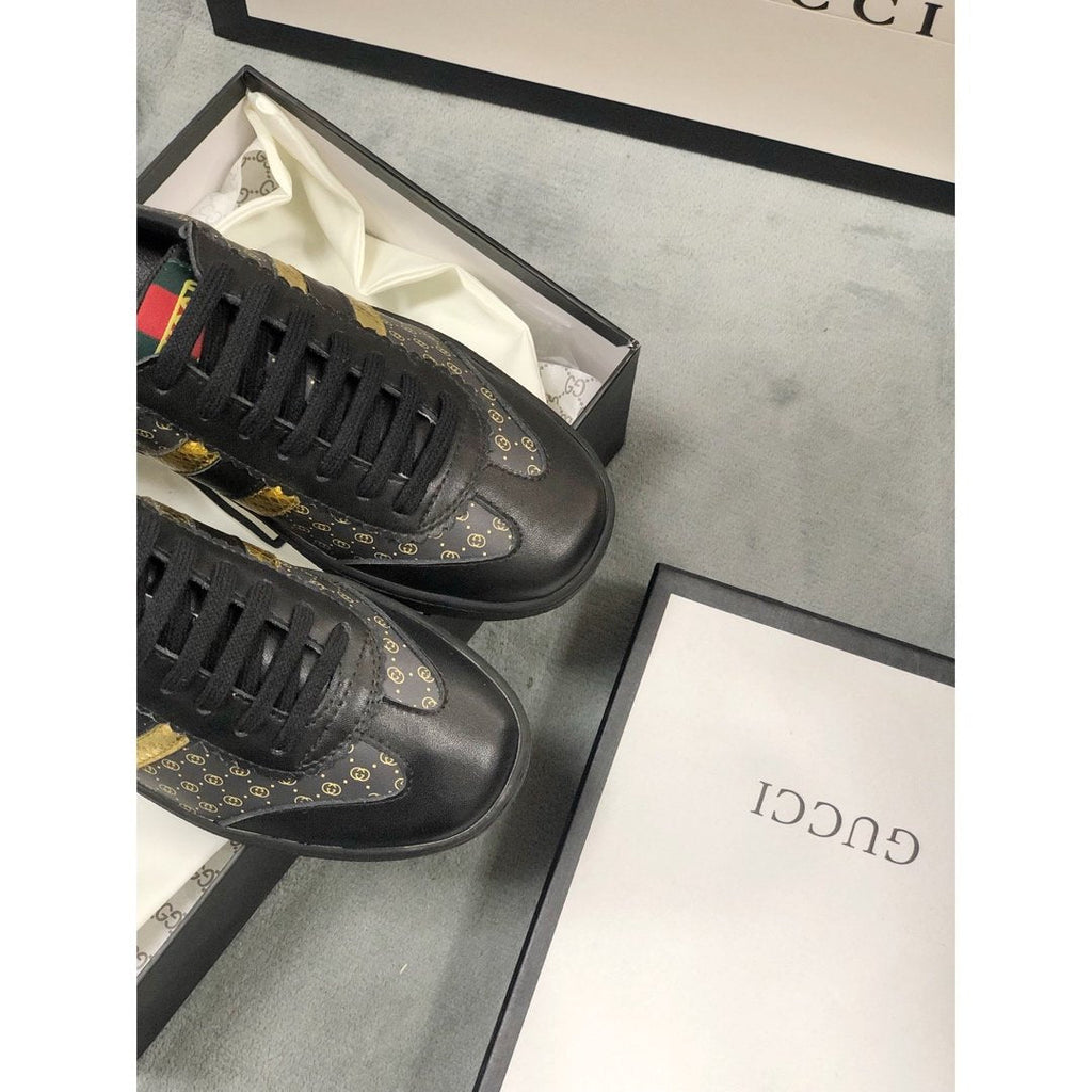 Ezyycart Bags MO-GCI Black Gold Sneaker 094