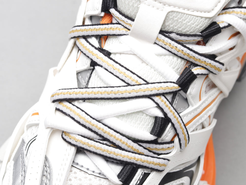 Ezyycart Bags Bla Track Orange White Sneaker