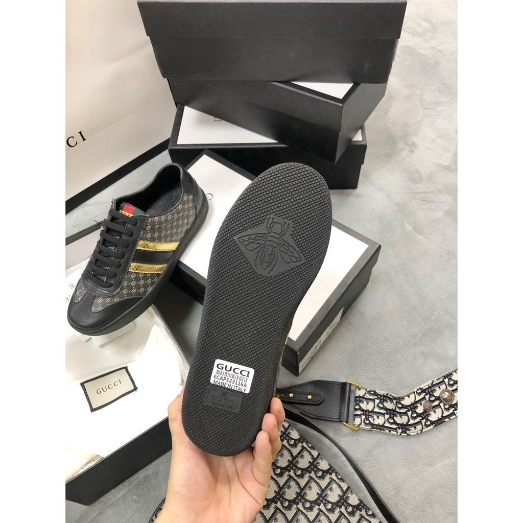 Ezyycart Bags MO-GCI Black Gold Sneaker 094