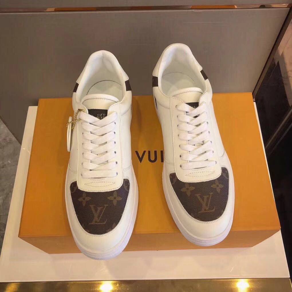 Anum Bags LUV Rivoli Low Brown White Sneaker