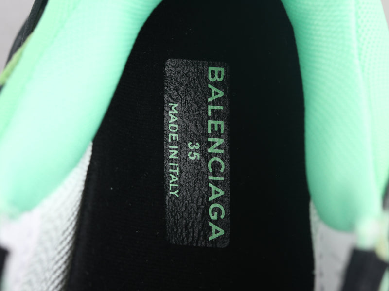 Ezyycart Bags Bla Triple S Yellow Green Sneaker