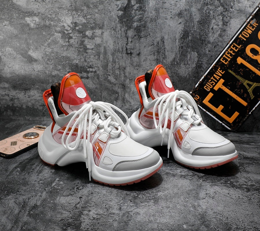 Anum Bags LUV Archlight White Orange Sneaker