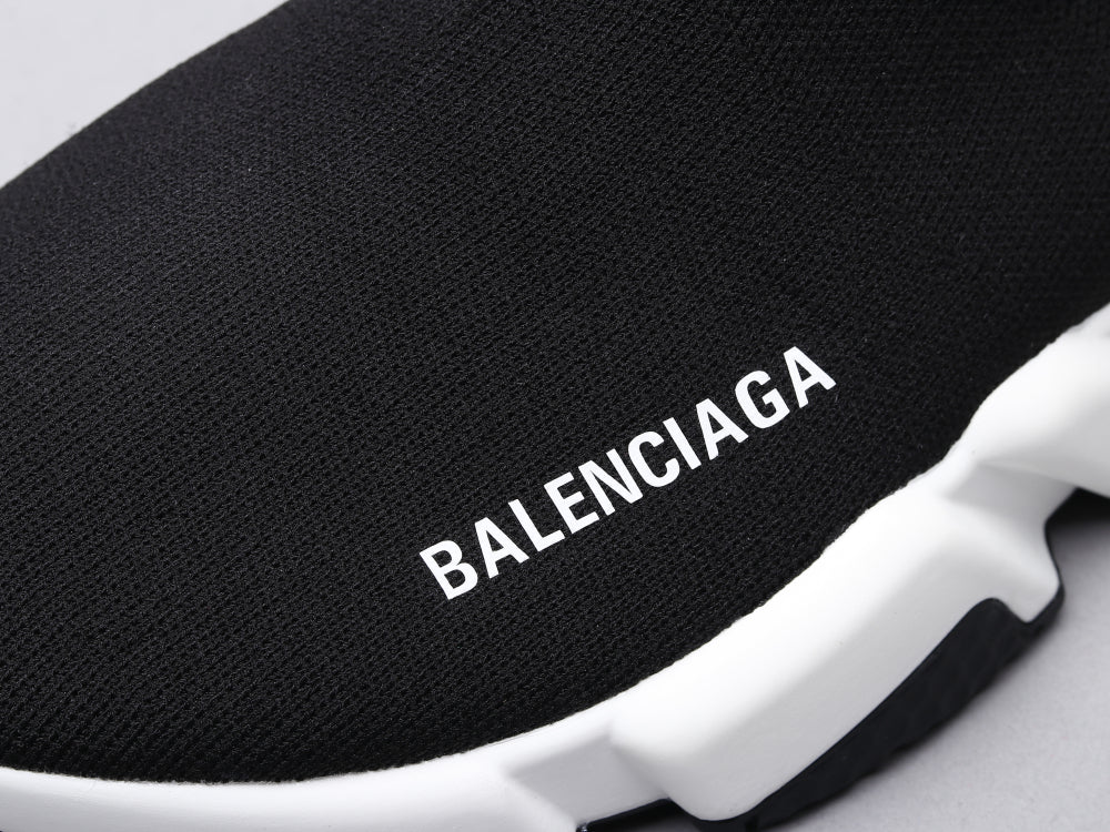 Ezyycart Bags Bla Socks Shoes Black and White Sneaker