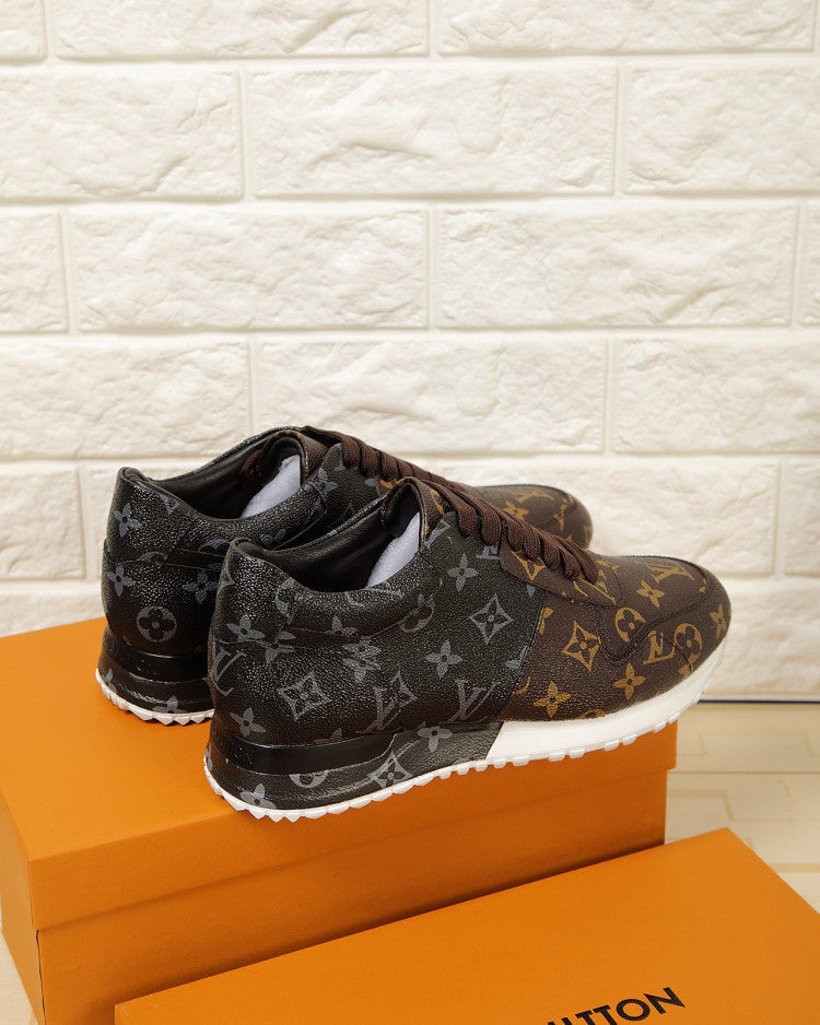 Anum Bags LUV Monogram Denim Brown Sneaker