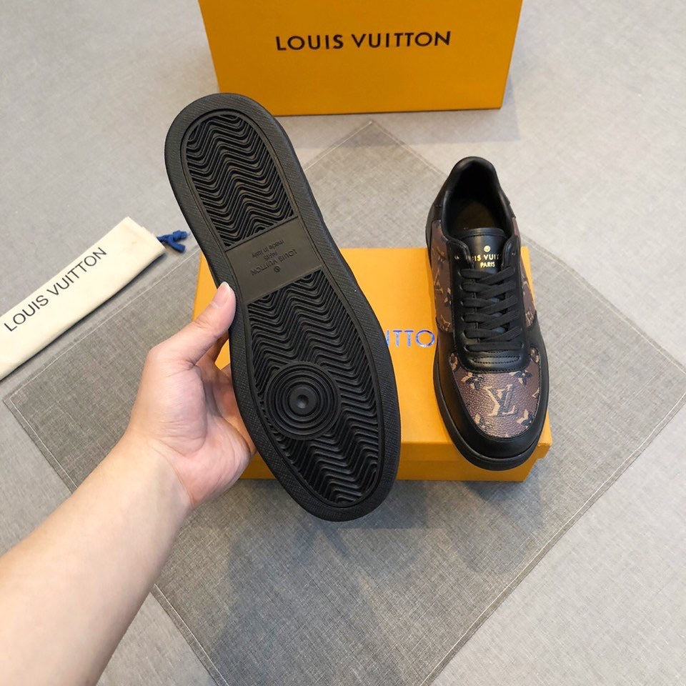 Anum Bags LUV Casual Low Black Brown Sneaker