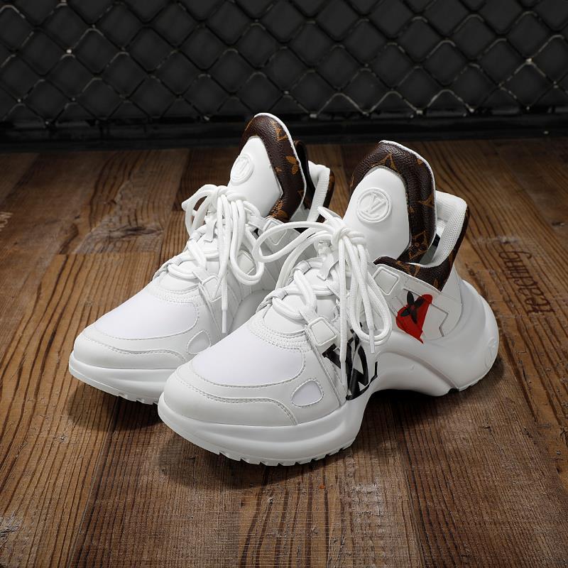 Anum Bags LUV Archlight White Brown Sneaker