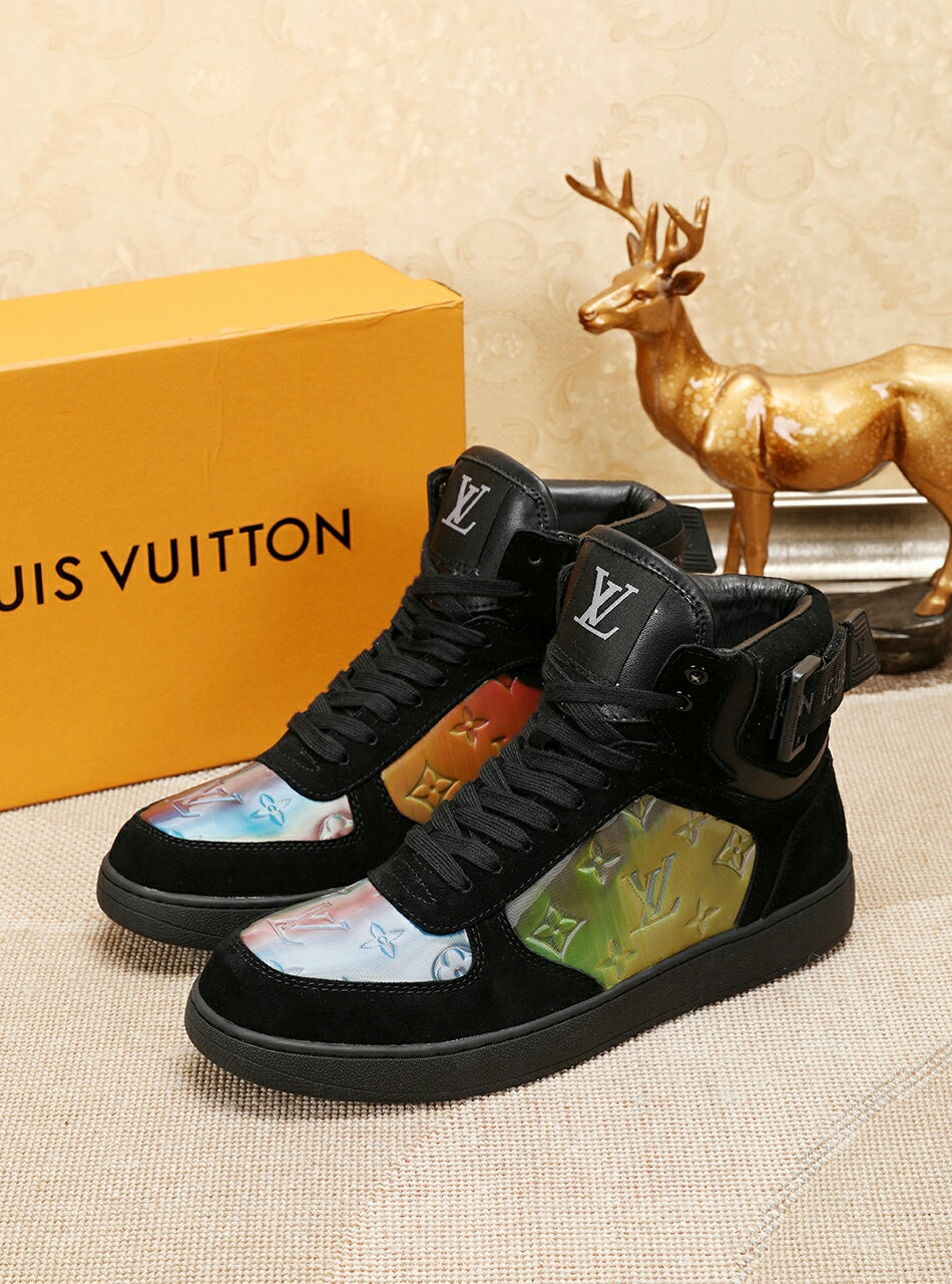 Anum Bags LUV High Top Black Sneaker