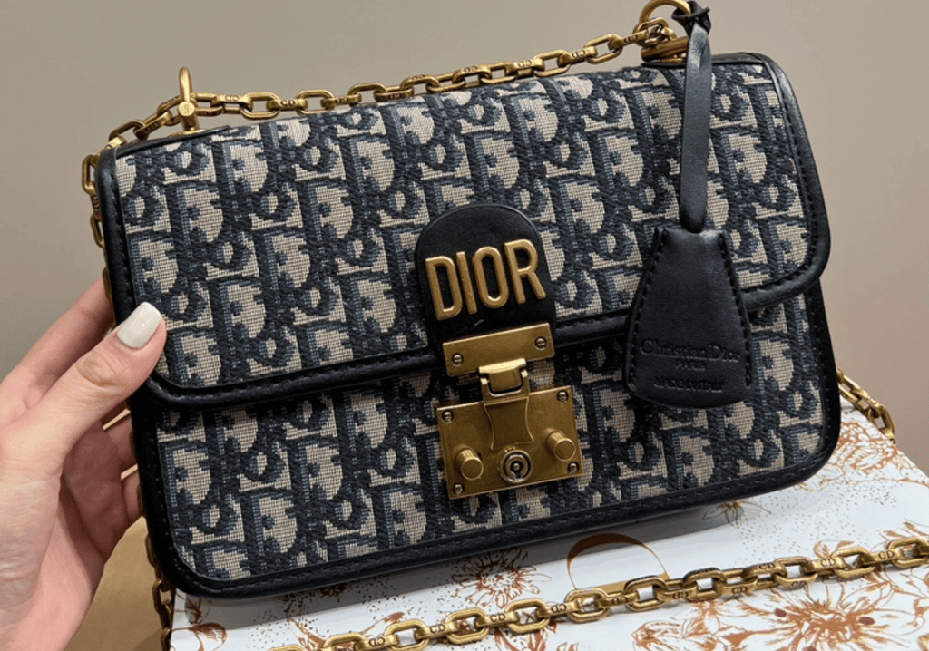 Anum Bags DIR OBLIQUE ADDICT FLAP BAG BLACK 24CM
