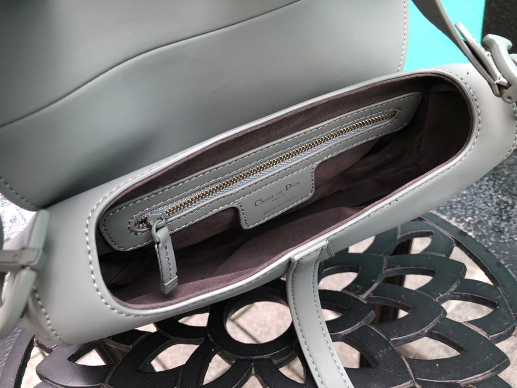 Ezyycart Bags DIR SADDLE ULTRA MATTE CALFSKIN GREY