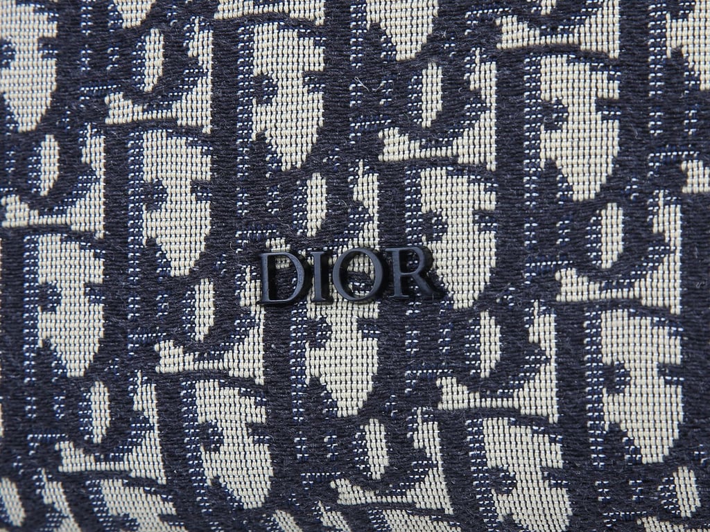 Ezyycart Bags DIR BEIGE AND BLACK 40CM RIDER OBLIQUE JACQUARD BACKPACK